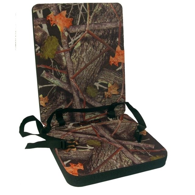 Therm-A-Seat GroundHunter Seat w/Back Rest Camouflage - Therm-A-Seat