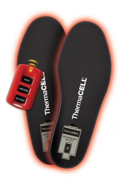 ThermaCELL Heated Insoles ProFLEX - Small Black