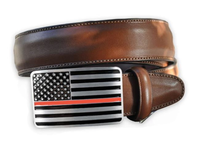 Thin Blue Line Belt Buckle - Thin Red Line Flag - Thin Blue Line
