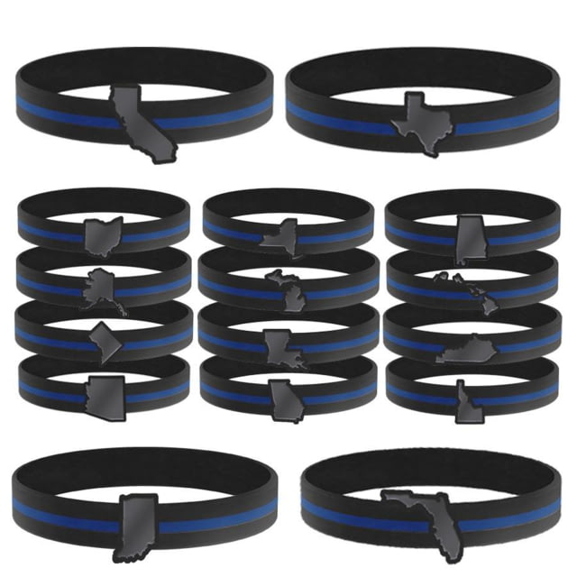 Thin Blue Line Bracelet