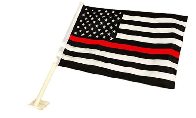 Thin Blue Line Car Flag Thin Red Line - Thin Blue Line