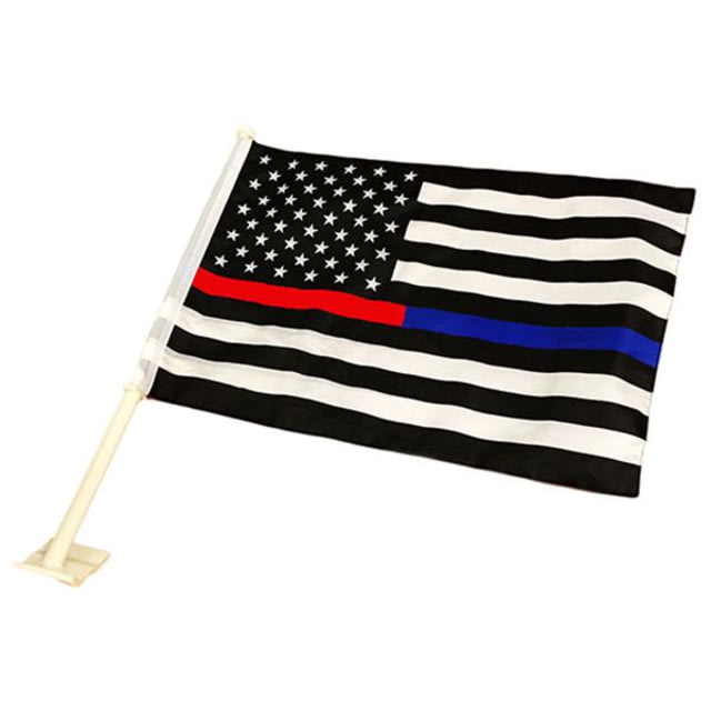 Thin Blue Line Car Flag Red/blue - Thin Blue Line