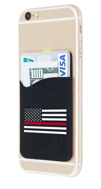 Thin Blue Line Credit Card Holder Thin Red Line - Thin Blue Line