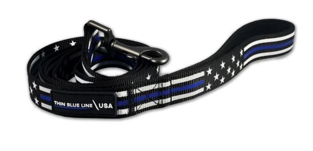 Thin Blue Line Dog Leash Stars & Stripes Thin Blue Line - Thin Blue Line