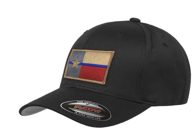 Thin Blue Line Flexfit Hat - Texas Flag