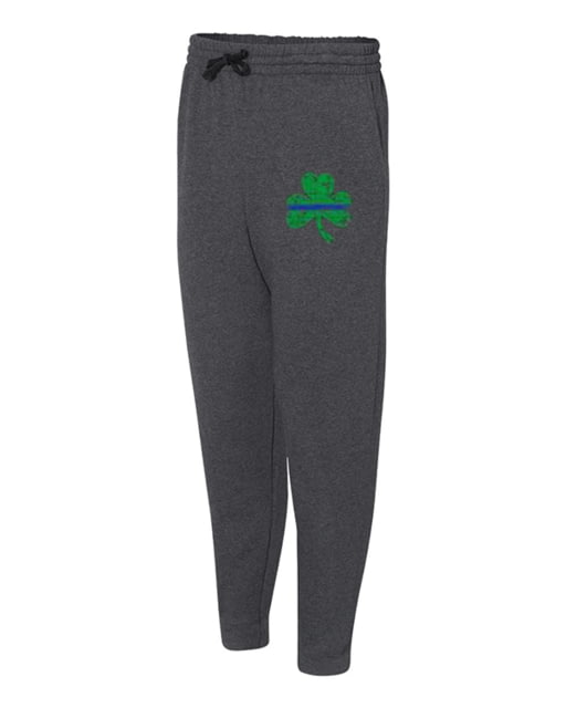 Thin Blue Line Joggers Shamrock Charcoal