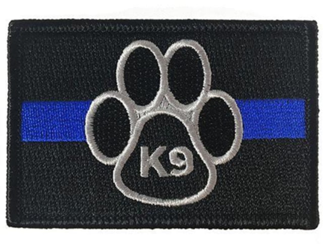 Thin Blue Line K9 Patch 2 X 3 Inches Sew On Thin Blue Line - Thin Blue Line