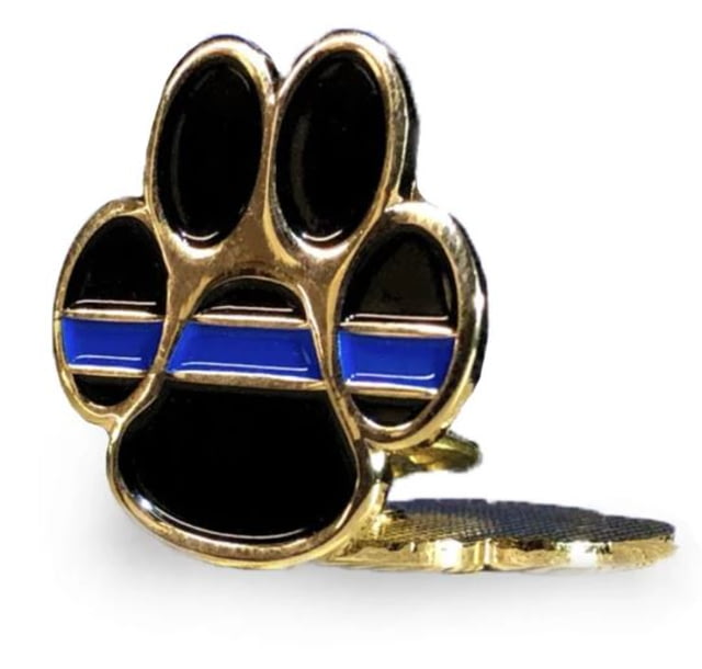 Thin Blue Line Paw Pin - Individual Thin Blue Line - Thin Blue Line