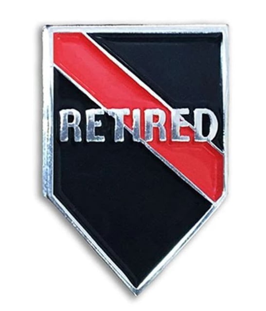 Thin Blue Line Retired Pin - Thin Red Line Individual - Thin Blue Line