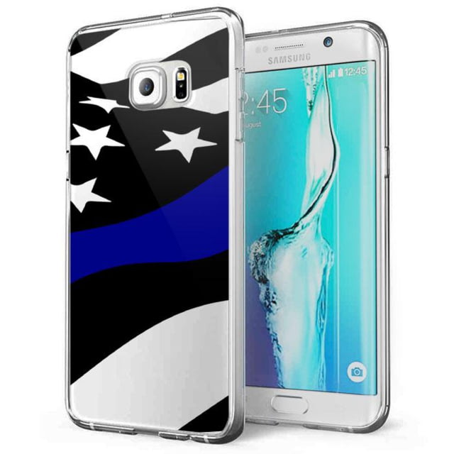 Thin Blue Line Samsung Galaxy S6 Edge Plus Case - - Thin Blue Line
