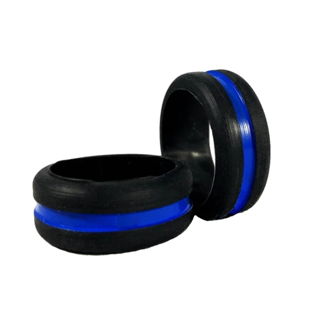 Thin Blue Line Silicone Ring - Women's Thin Blue Line