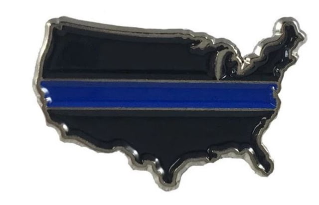 Thin Blue Line Usa Pin - Individual Thin Blue Line - Thin Blue Line