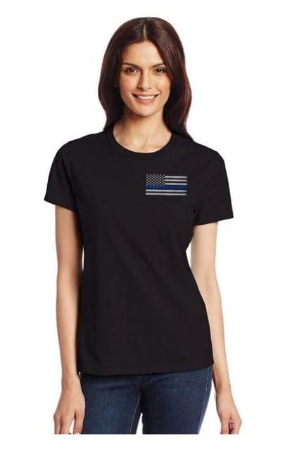Thin Blue Line Women's - Short Sleeve Classic Thin Blue Line