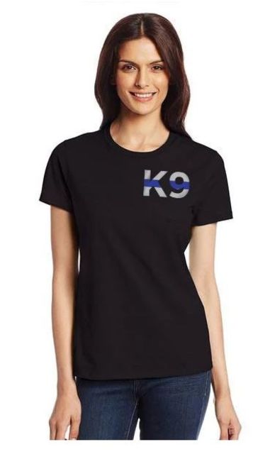 Thin Blue Line Women's T-shirt - K9