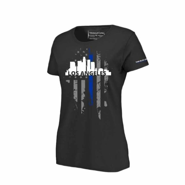 Thin Blue Line Women's T-shirt La Large