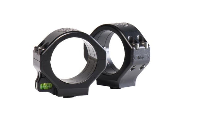 Tier One Blaser Ringsets - 40mm 0-MOA Black - Tier One
