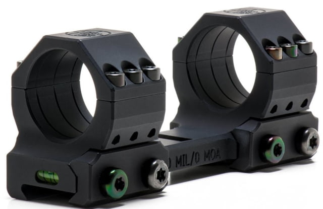 Tier One Monomount Short Saddle One Piece Mount Black 34mm - Tier One