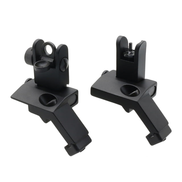 USED Tiger Rock 45 degree Small Offset Deployable Front and Rear Sight Black RS018 EDEMO1 Used Condition Fair - Tiger Rock