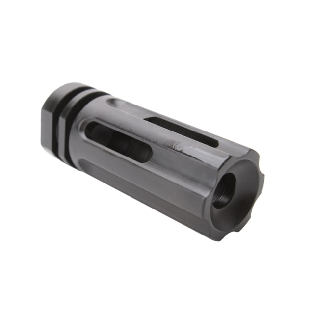 Tiger Rock 3 Port Flash Hider AR-15 1/2x28 Thread Pitch Black Small - Tiger Rock