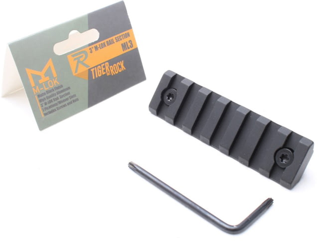 Tiger Rock 3in M-LOK Rail Section 3 in - Tiger Rock