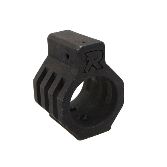 Tiger Rock .750 Caged w/ Roll Pins And Wrench Low Profile Gas Block Black Small - Tiger Rock