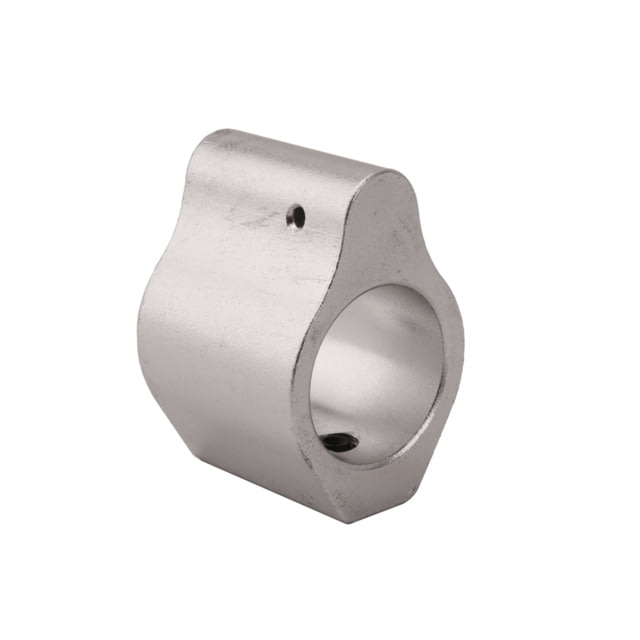 Tiger Rock .750 w/ Roll Pins And Wrench Low Profile Gas Block Silver Small - Tiger Rock