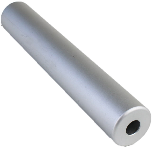 Tiger Rock AR-10 .308 6" Aluminum Blank Muzzle Brake for 5/8"x24 Pitch -Silver Silver - Tiger Rock
