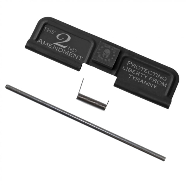 Tiger Rock AR-10/LR-308 Ejection Port Dust Cover Complete Assembly with 2A Engraving  Black Small - Tiger Rock