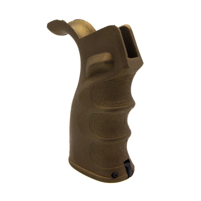 Tiger Rock AR-15/10 Pistol Grip Trap Door in Bottom Cerakote Burnt Bronze Small - Tiger Rock