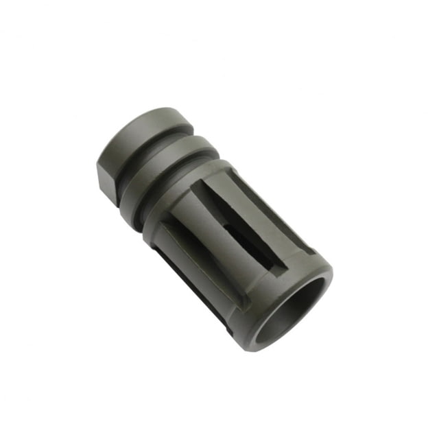 Tiger Rock AR-15/.223/5.56 A2 Muzzle Brake for 1/2x28 TPI 5 Ports Cerakote OD Green Small - Tiger Rock