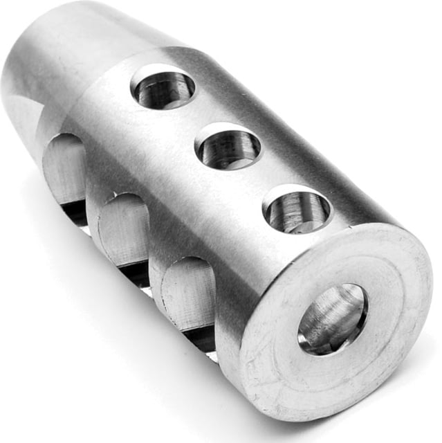 Tiger Rock AR-15 223 Compact Stainless Muzzle Brake .223 1/2"x28 Pitch Stainless - Tiger Rock
