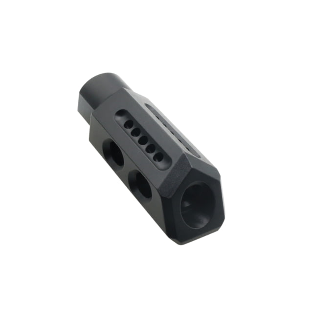 Tiger Rock AR-15 .223Rem / 5.56 Nato Pentagram Ported Steel 1/2x28 Muzzle Brake Nitride Black Small - Tiger Rock