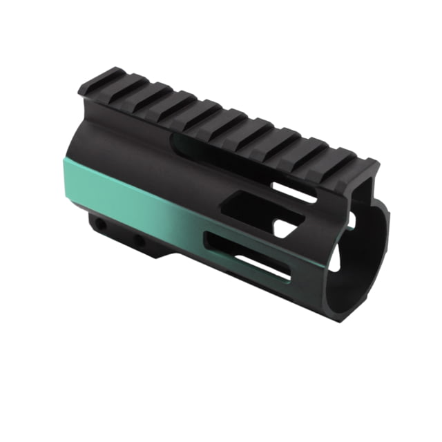 Tiger Rock AR-15 4in M-Lok Super Slim Free Float Handguard w/2in & 3in M-Lok Rail Sections Cerakote Gradient Robins Egg Small - Tiger Rock