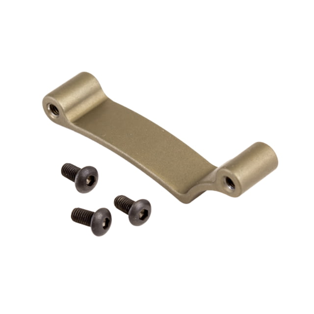 Tiger Rock AR-15 Aluminum Extended Trigger Guard Assembly Black Anodized Tan Small - Tiger Rock