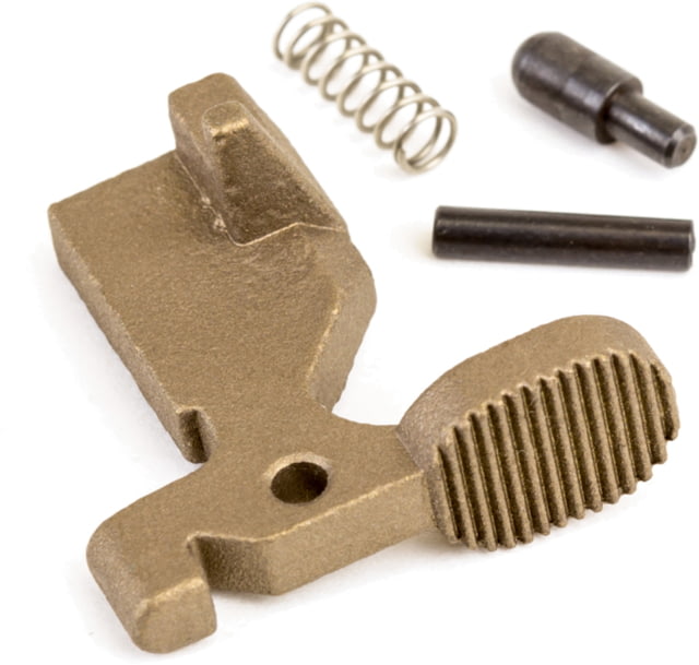 Tiger Rock AR-15 Bolt Catch Assembly Kit w/ Plunger Spring & Roll Pin Tan