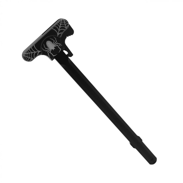 Tiger Rock AR-15 Charging Handle Spider and Web Black Small - Tiger Rock