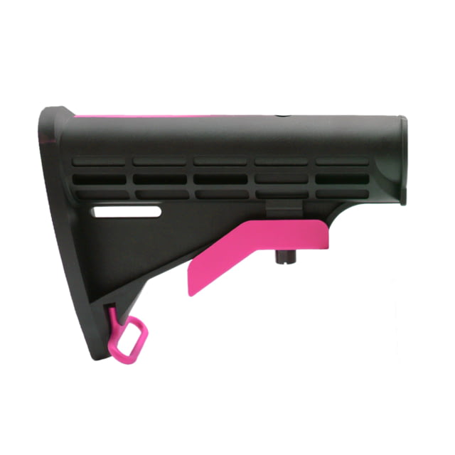 Tiger Rock AR-15 Collapsible Standard Version Stock Body Mil Spec Cerakote Gradient Pink Medium - Tiger Rock