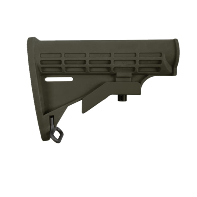 Tiger Rock AR-15 Collapsible Standard Version Stock Body Mil Spec Cerakote OD Green Medium - Tiger Rock