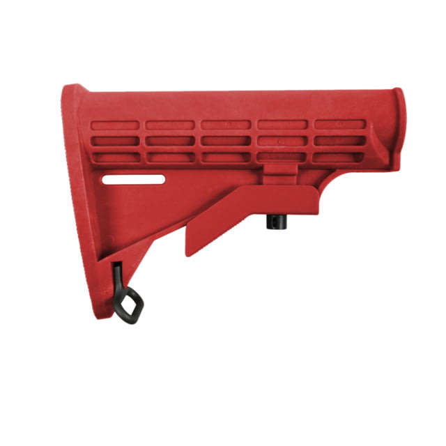 Tiger Rock AR-15 Collapsible Standard Version Stock Body Mil Spec Cerakote Red Medium - Tiger Rock