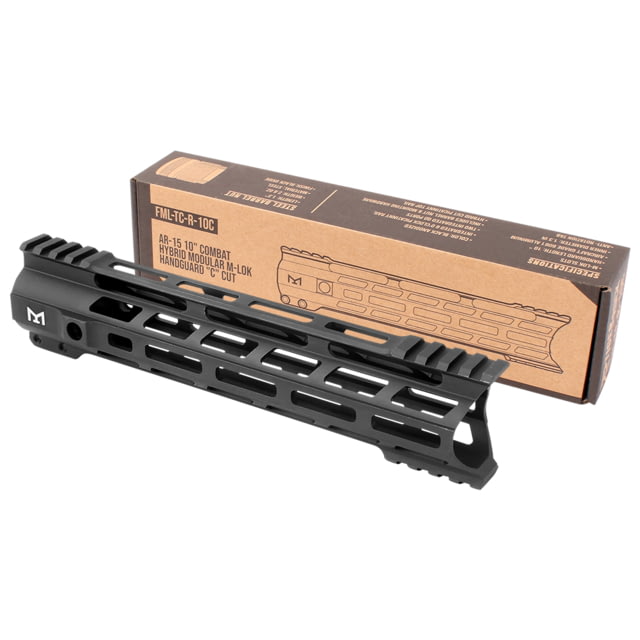 Tiger Rock AR-15 Combat Hybrid Modular C-Cut M-LOK Handguard 10in Black Medium - Tiger Rock