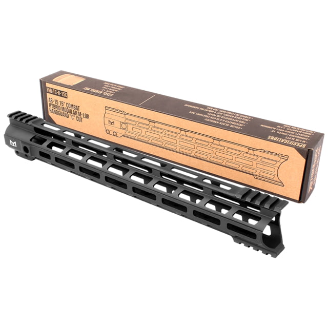 US Tiger Rock AR-15 Combat Hybrid Modular C-Cut M-LOK Handguard, 15in, Black, Medium, FML-TC-R-15C# Tech Data