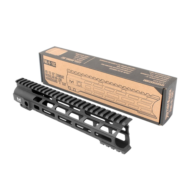 Tiger Rock AR-15 Combat Modular C-Cut M-LOK Handguard 10in Black Medium - Tiger Rock