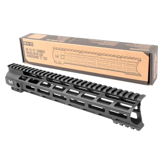 Tiger Rock AR-15 Combat Modular C-Cut M-LOK Handguard 12in Black Small - Tiger Rock