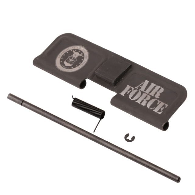 Tiger Rock AR-15 Ejection Port Dust Cover Engraving Air Force Black Small - Tiger Rock