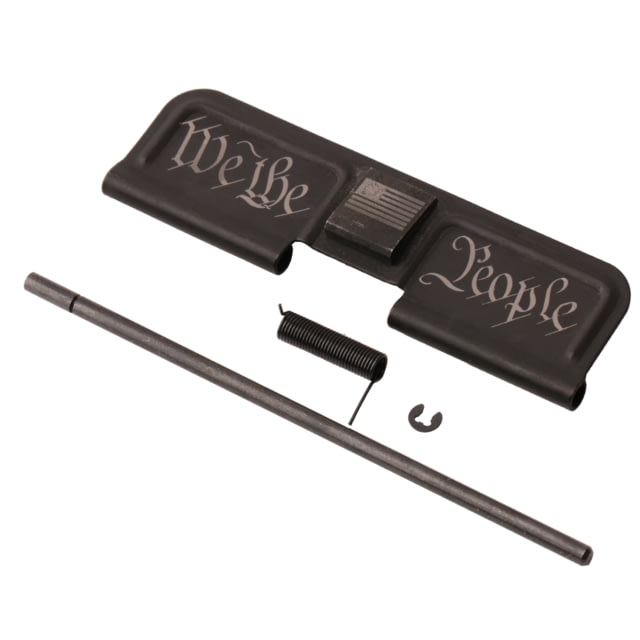 Tiger Rock AR-15 Ejection Port Dust Cover Engraving Infringed Black Small