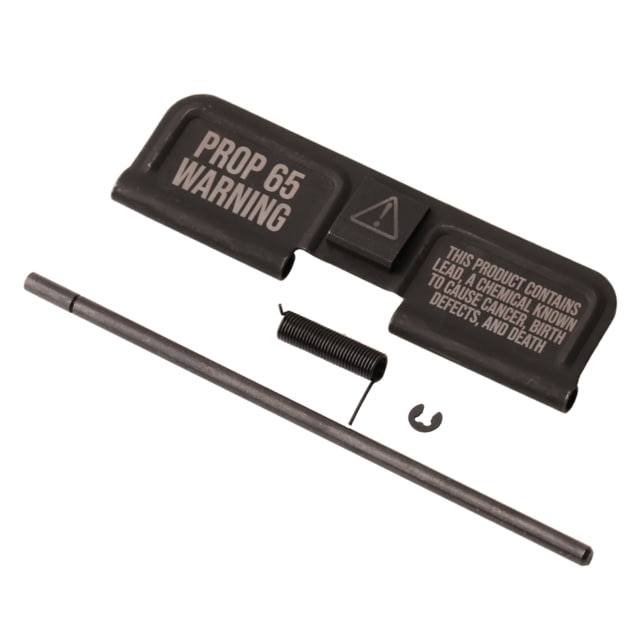 Tiger Rock AR-15 Ejection Port Dust Cover Engraving Lead Black Small - Tiger Rock