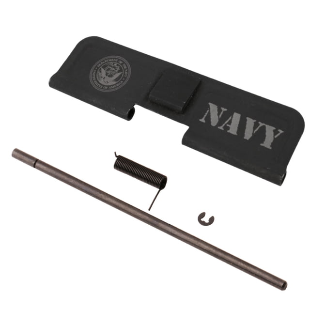 Tiger Rock AR-15 Ejection Port Dust Cover Engraving Navy Black Small - Tiger Rock