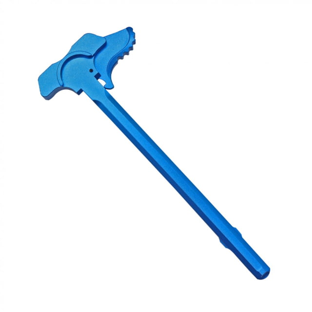 Tiger Rock AR-15 Tactical BAT Style Charging Handle w/ Oversized Latch Non-Slip Blue Small - Tiger Rock