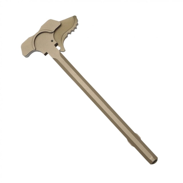 Tiger Rock AR-15 Tactical BAT Style Charging Handle w/ Oversized Latch Non-Slip Tan Small - Tiger Rock