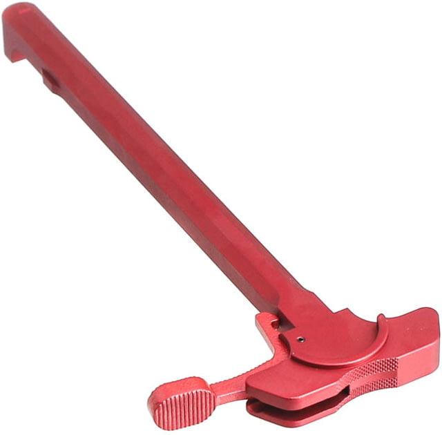 Tiger Rock AR-15 Tactical Battle Hammer Style Charging Handle Assembly w/ Oversized Non-Slip Latch Red - Tiger Rock